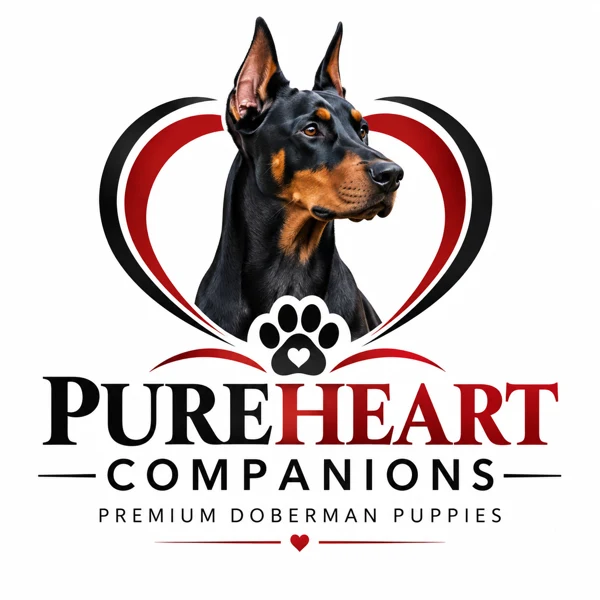 PureHeart Companions — Premium Doberman Puppies logo